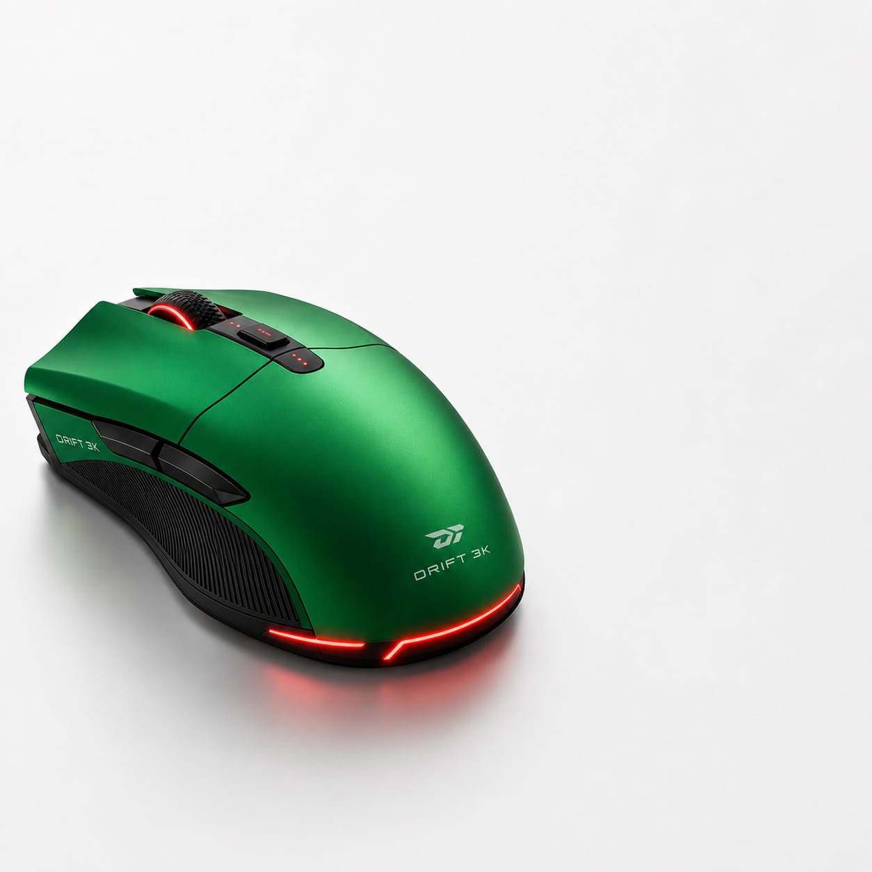 Mjaya DRIFT 3K, mouse gaming warna hijau
