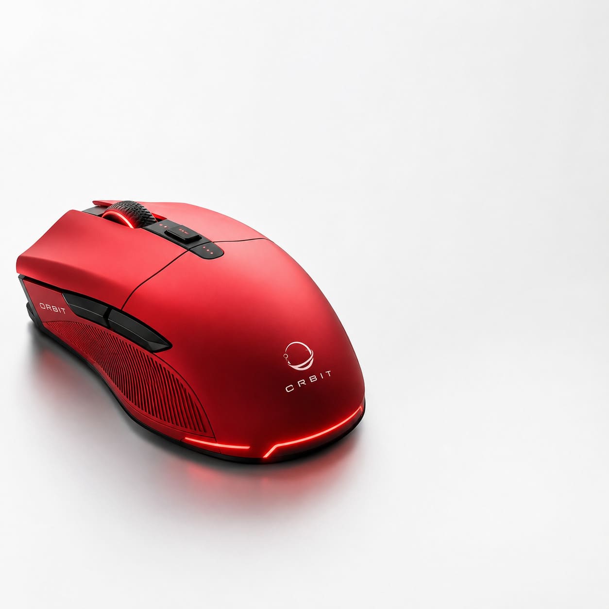 Mjaya ORBIT Pro Wireless, mouse gaming warna merah